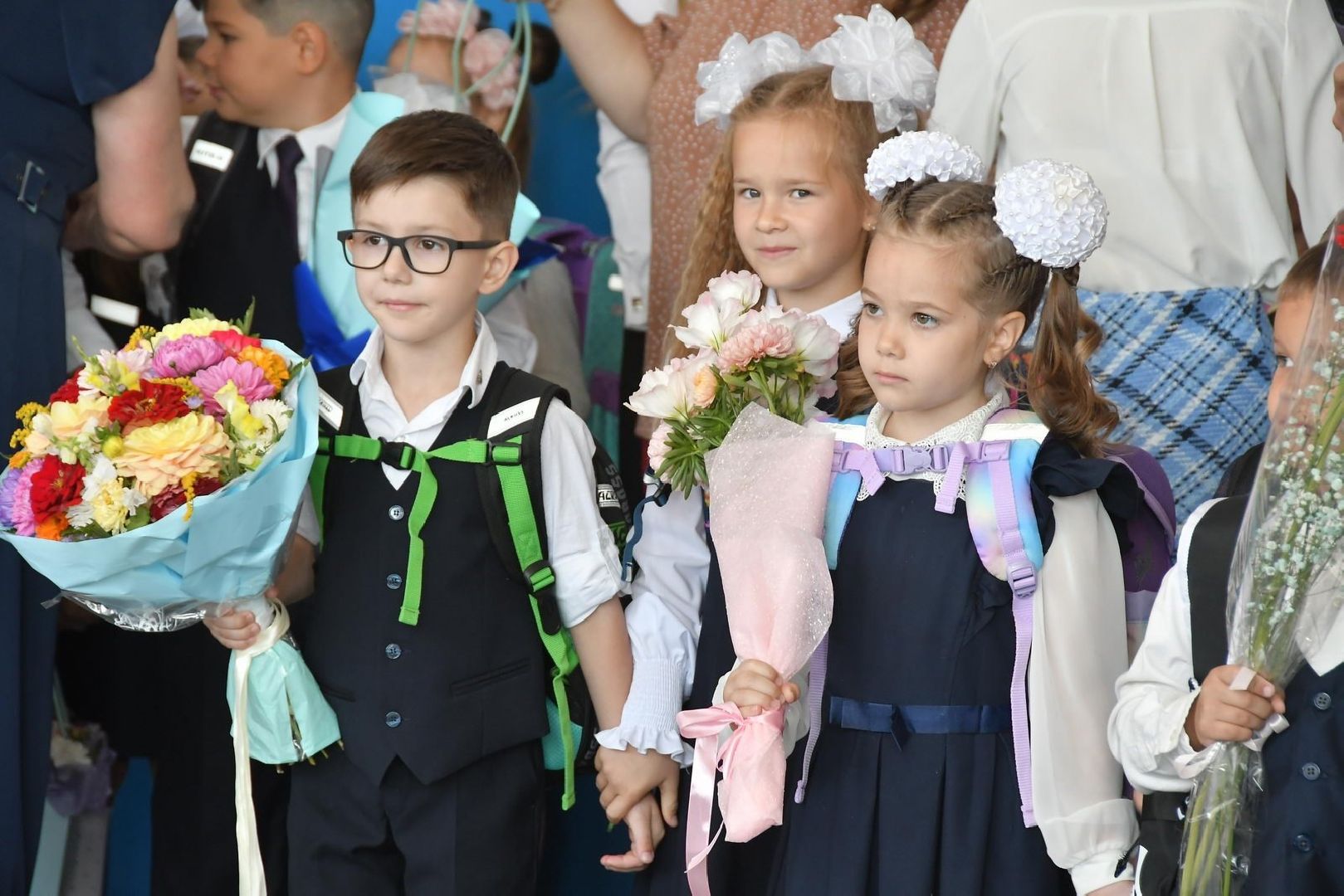 день знаний, начало нового учебного года, школа попова власиха, капремонт поповки, 1 сентября,