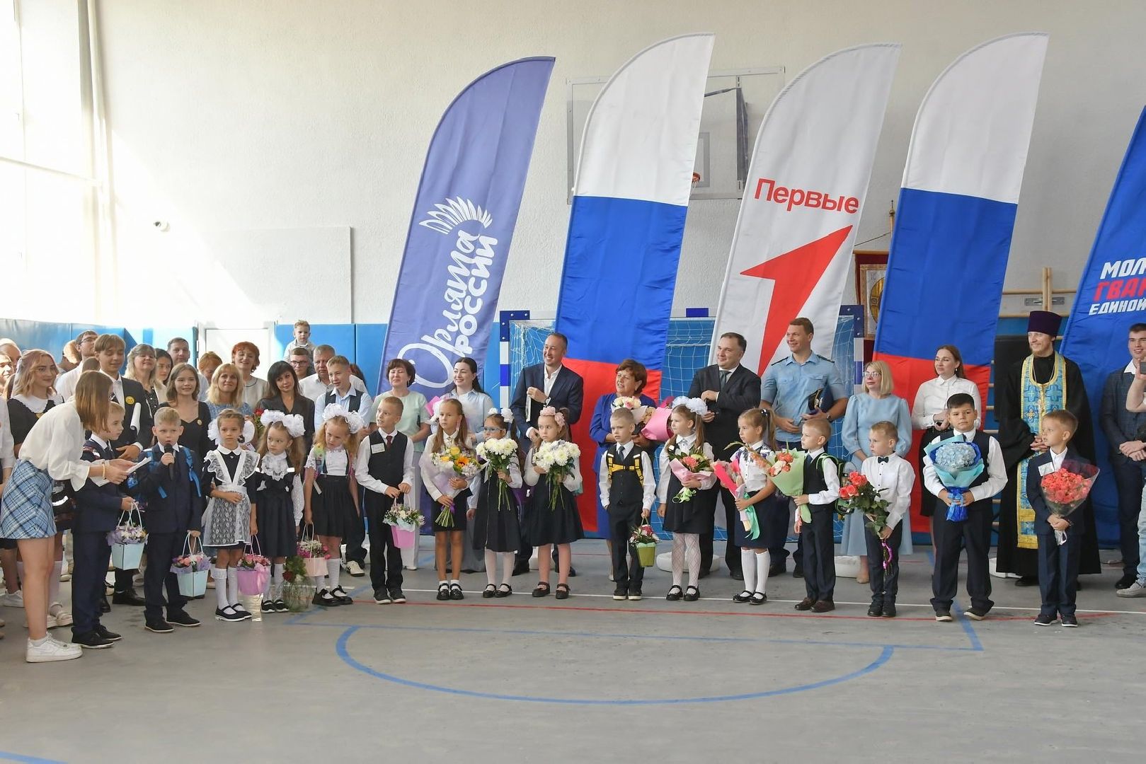 день знаний, начало нового учебного года, школа попова власиха, капремонт поповки, 1 сентября,