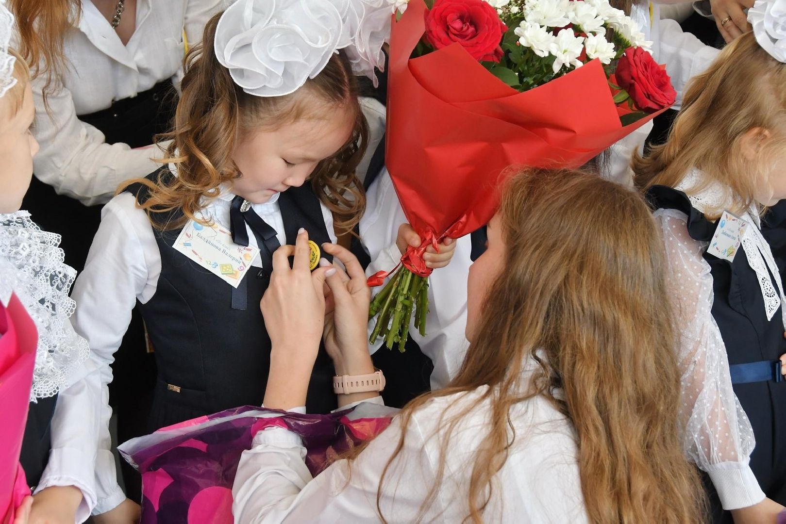 день знаний, начало нового учебного года, школа попова власиха, капремонт поповки, 1 сентября,