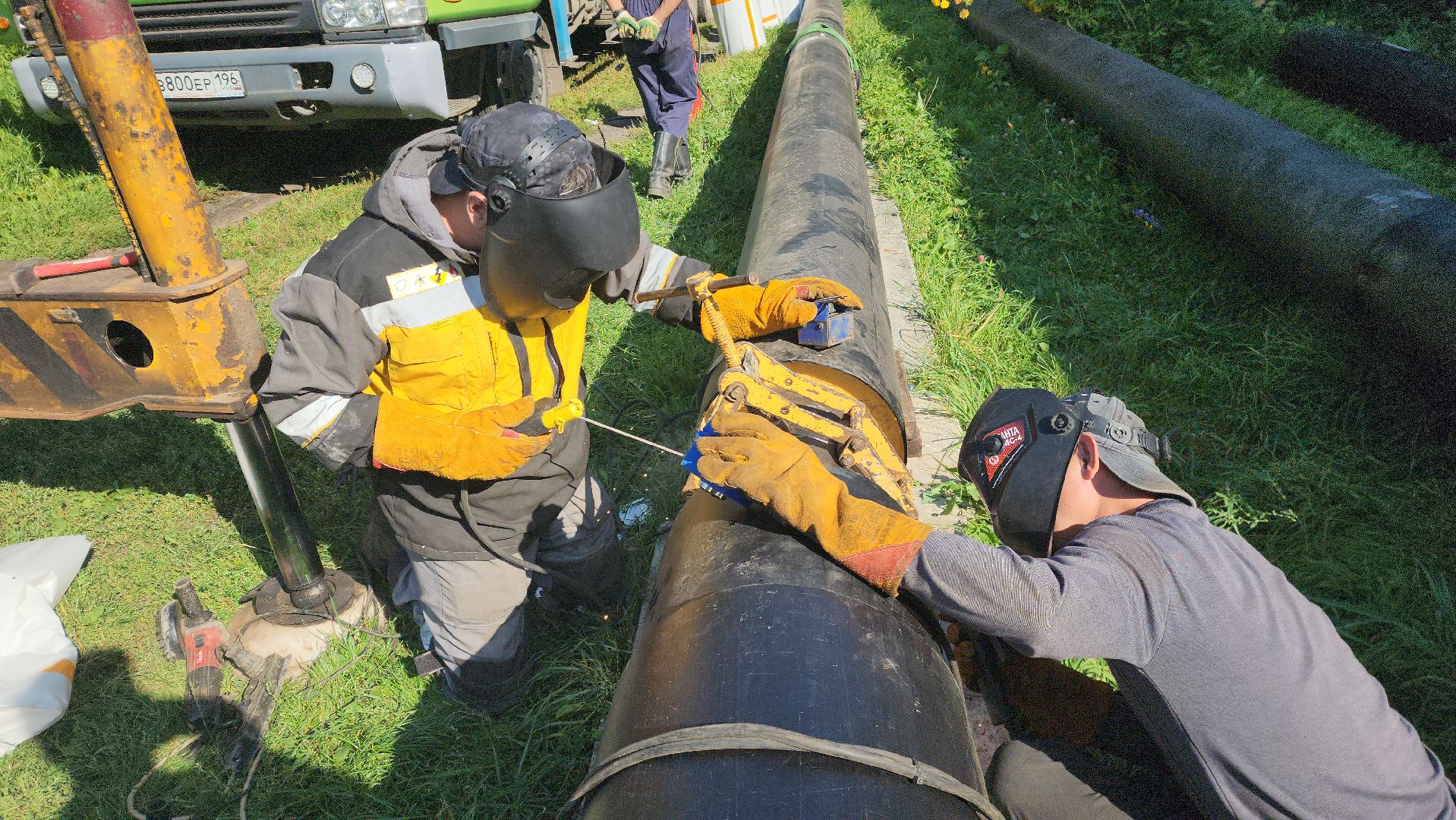 шатура, теплотрасса, подготовка к зимнему сезону, новые трубы, замена теплосетей,