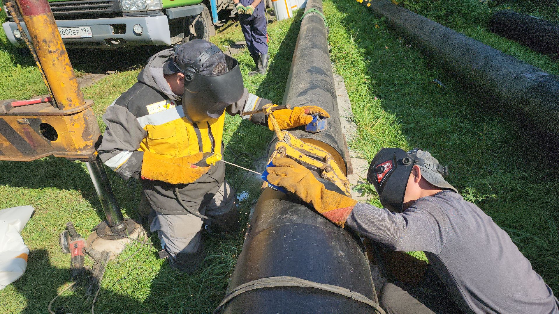 шатура, теплотрасса, подготовка к зимнему сезону, новые трубы, замена теплосетей,