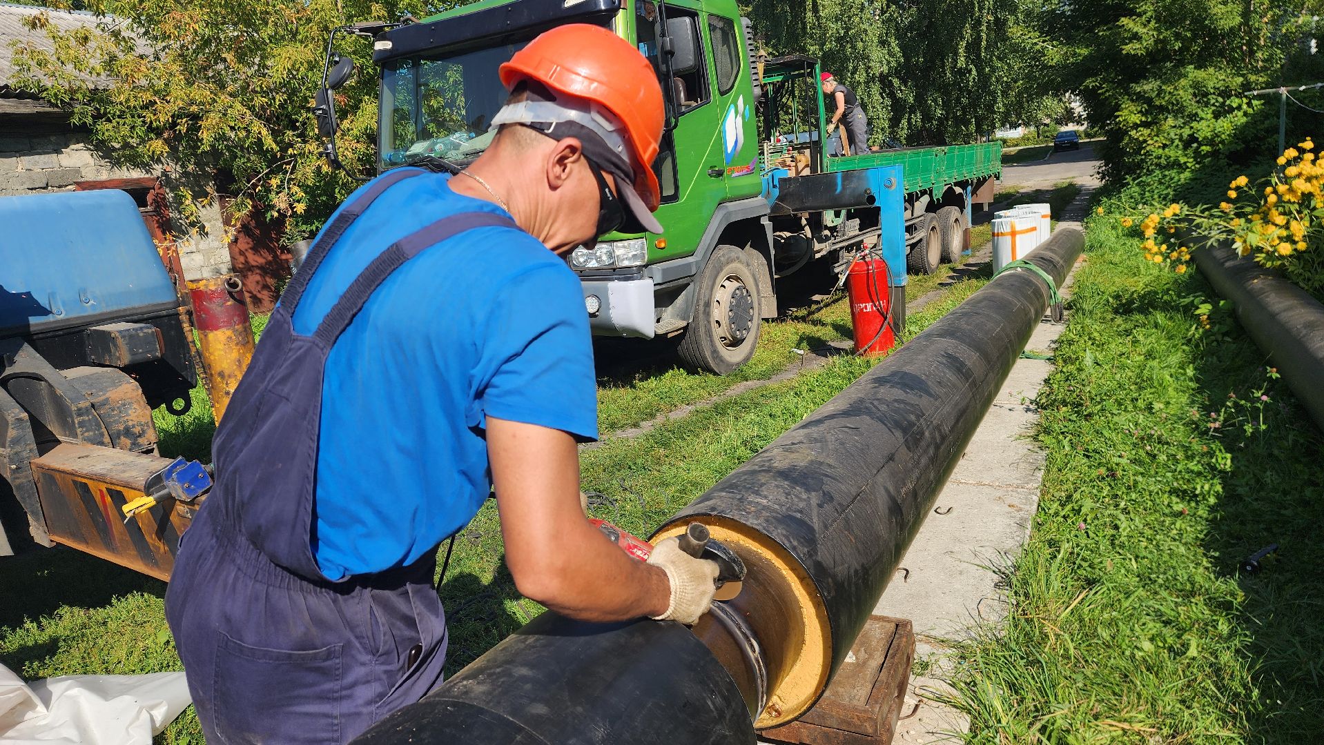 шатура, теплотрасса, подготовка к зимнему сезону, новые трубы, замена теплосетей,