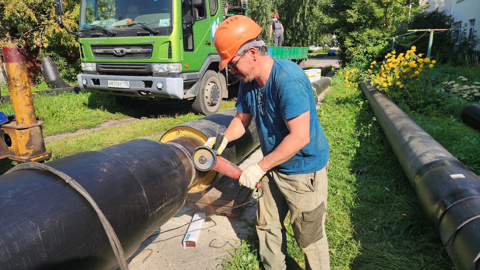 шатура, теплотрасса, подготовка к зимнему сезону, новые трубы, замена теплосетей,