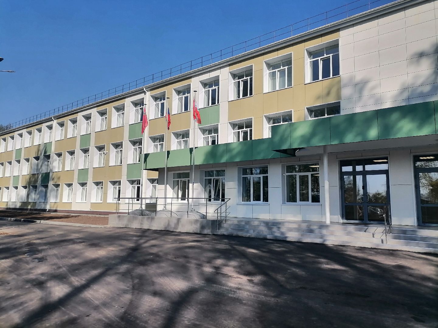 ремонт школ, демихово лицей, орехово-зуевский округ,первый звонок,