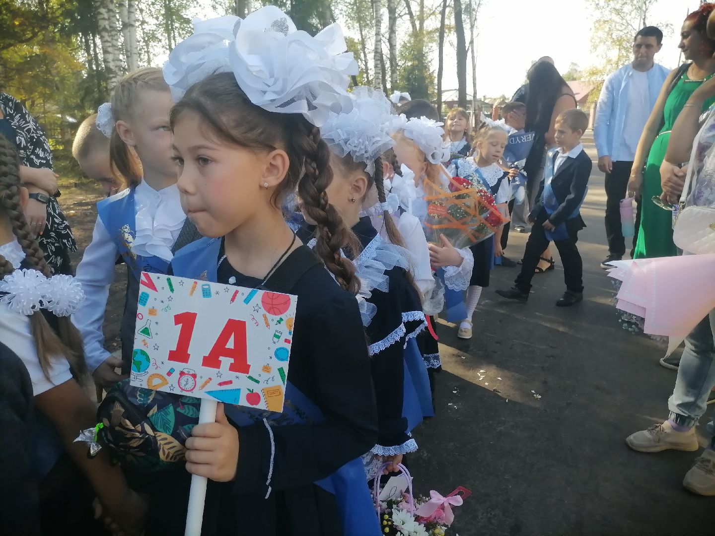 ремонт школ, демихово лицей, орехово-зуевский округ,первый звонок,