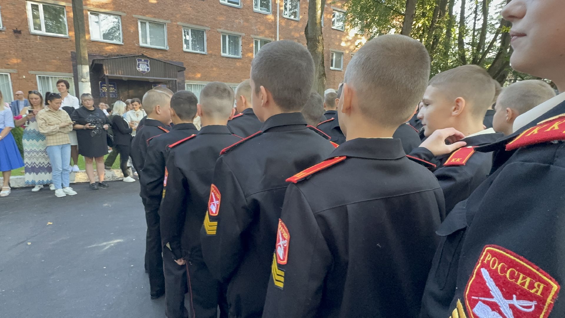 Солнечногорск, День знаний, кадетский корпус, дети, Школа, Кадеты,