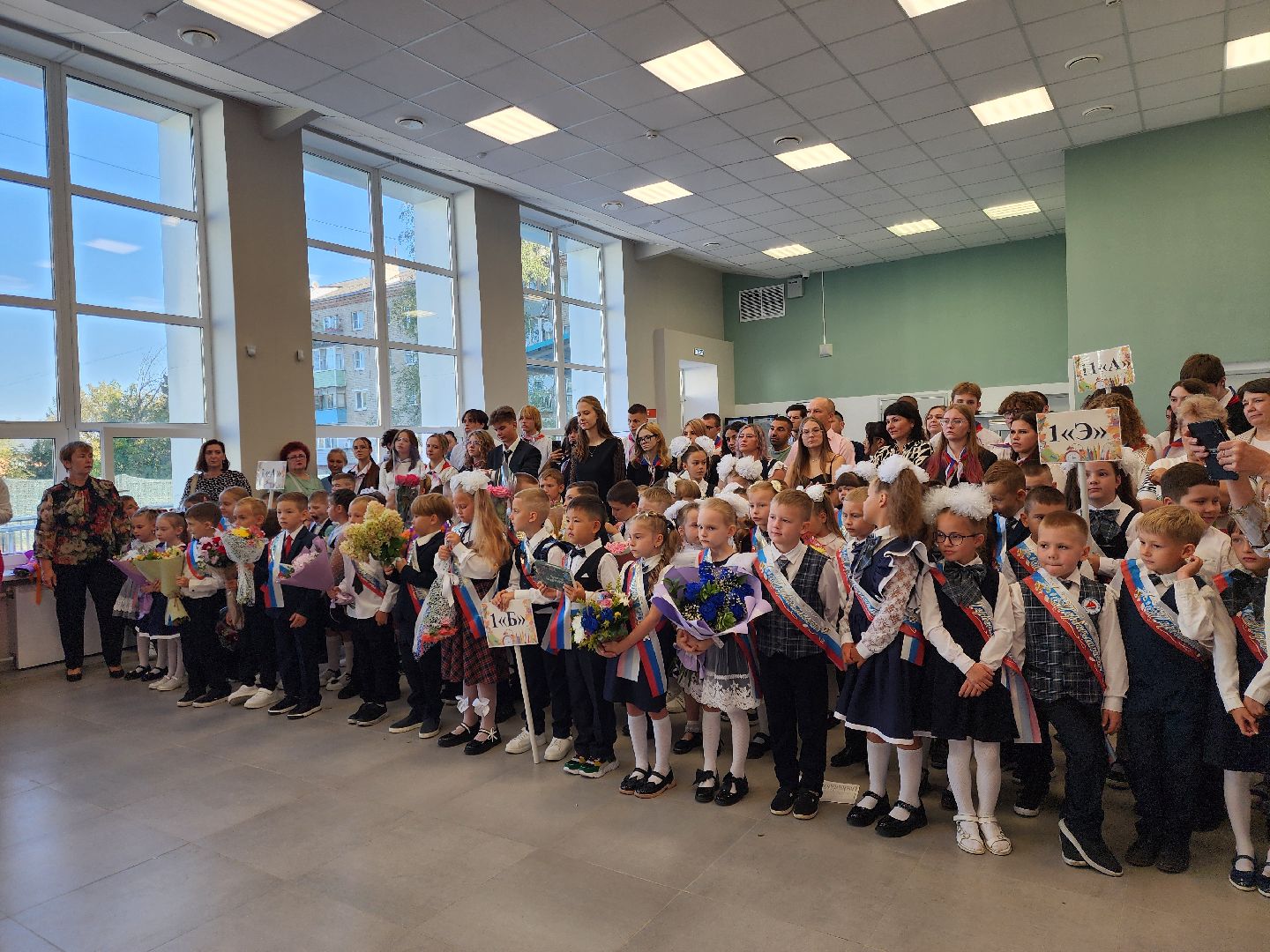 ногинск, жители, общество, образование, 1 класс, 1 сентября, новый учебный год,