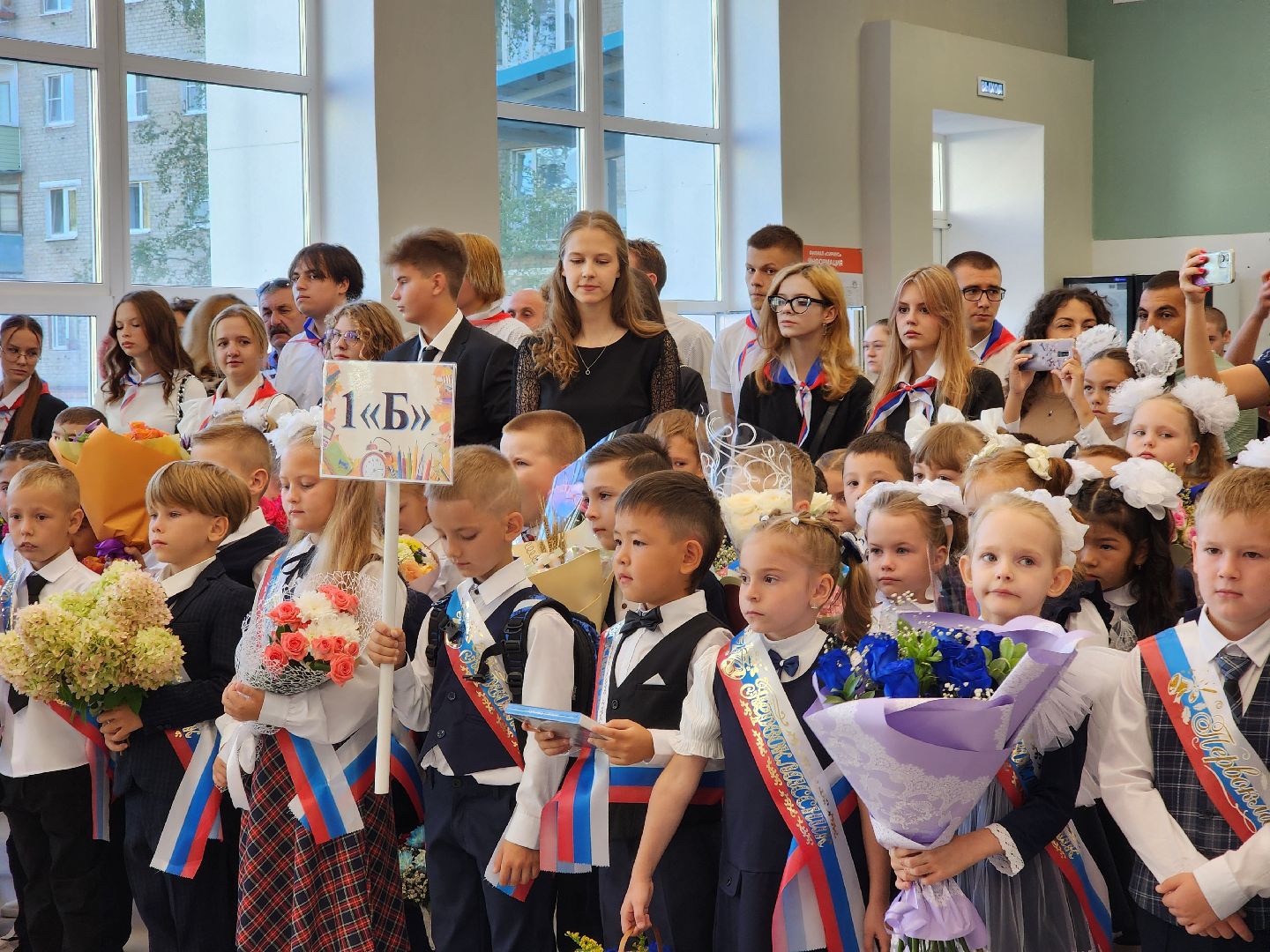 ногинск, жители, общество, образование, 1 класс, 1 сентября, новый учебный год,