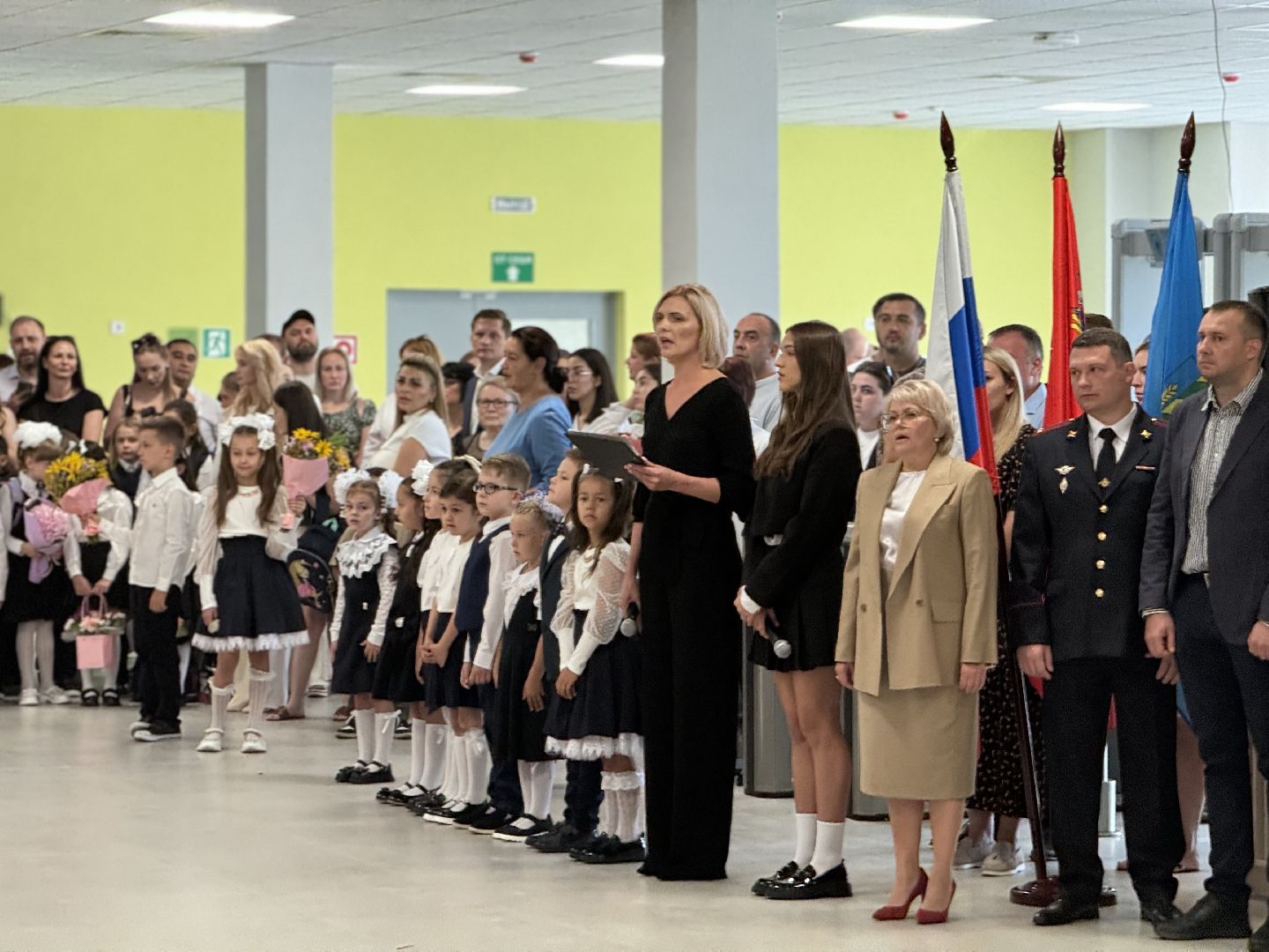 Новая школа, День знаний, ЖК Южная Битца, Бутовская СОШ 1, глава муниципалитета, Школьники Ленинского округа,