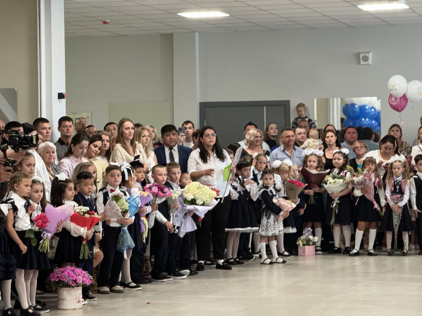 Новая школа, День знаний, ЖК Южная Битца, Бутовская СОШ 1, глава муниципалитета, Школьники Ленинского округа,