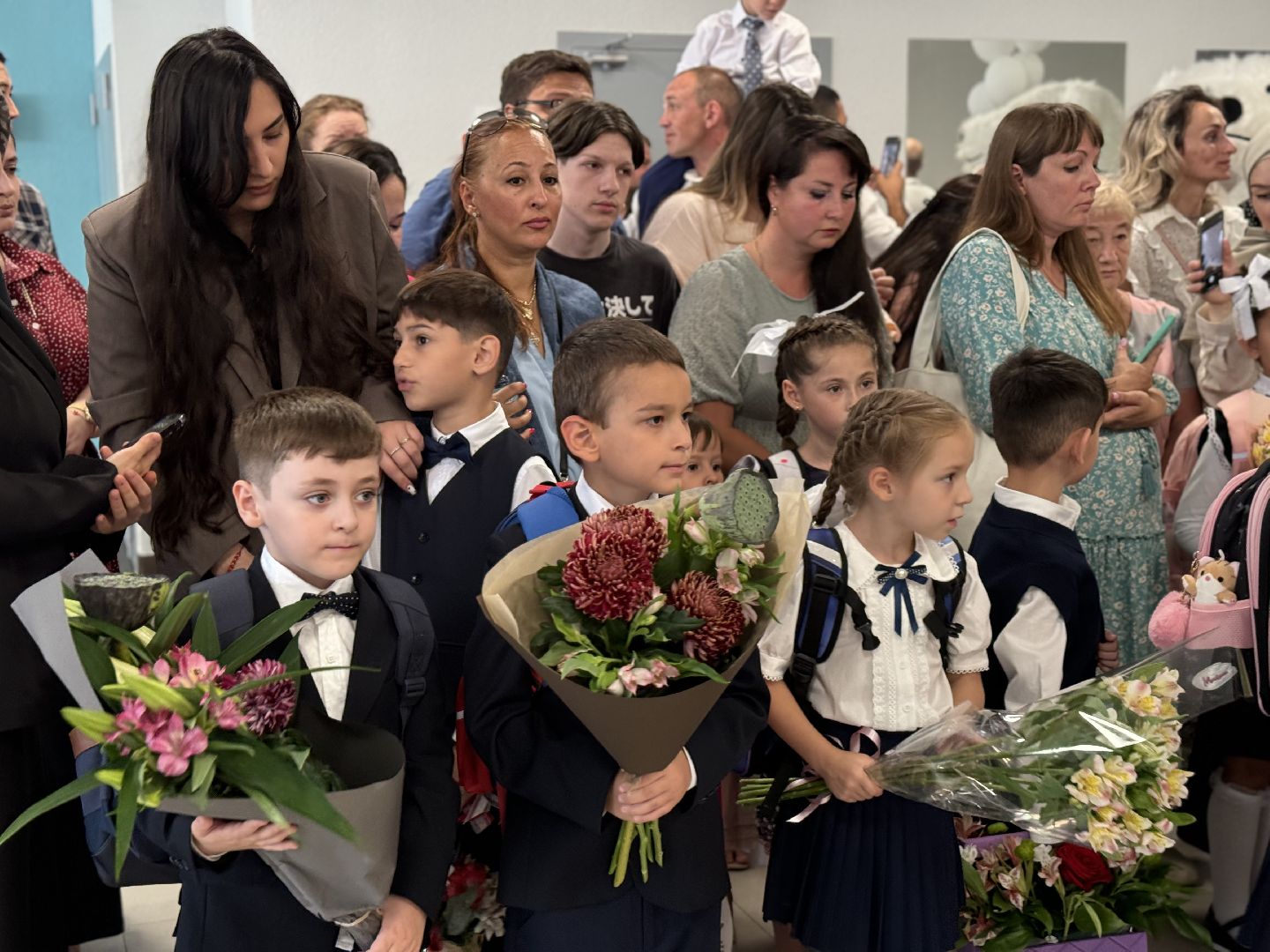 Новая школа, День знаний, ЖК Южная Битца, Бутовская СОШ 1, глава муниципалитета, Школьники Ленинского округа,