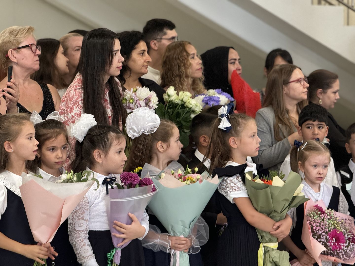 Новая школа, День знаний, ЖК Южная Битца, Бутовская СОШ 1, глава муниципалитета, Школьники Ленинского округа,