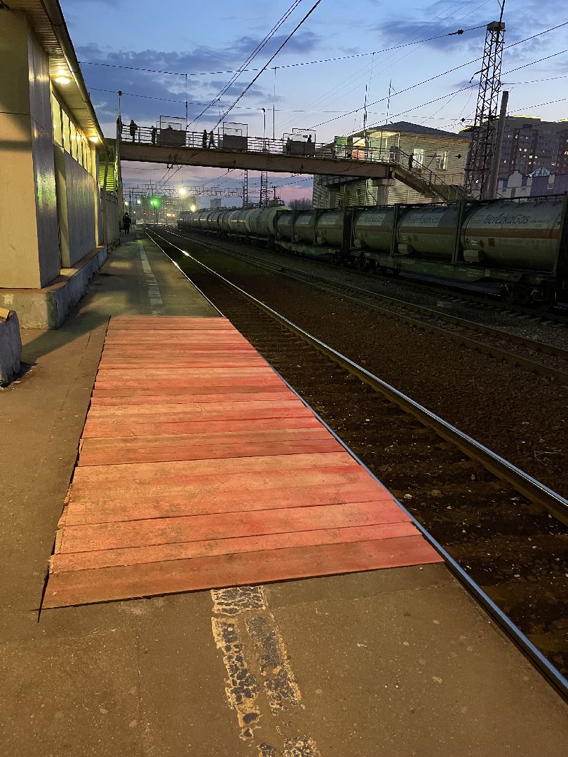 Одинцово, Голицыно, РЖД, платформа, обрушение, ремонт