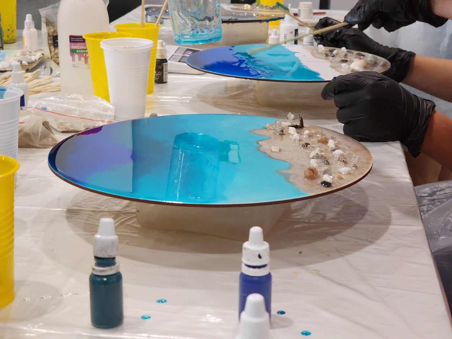 Черноголовка, День открытых дверей, мастер класс, эпоксидная смола,