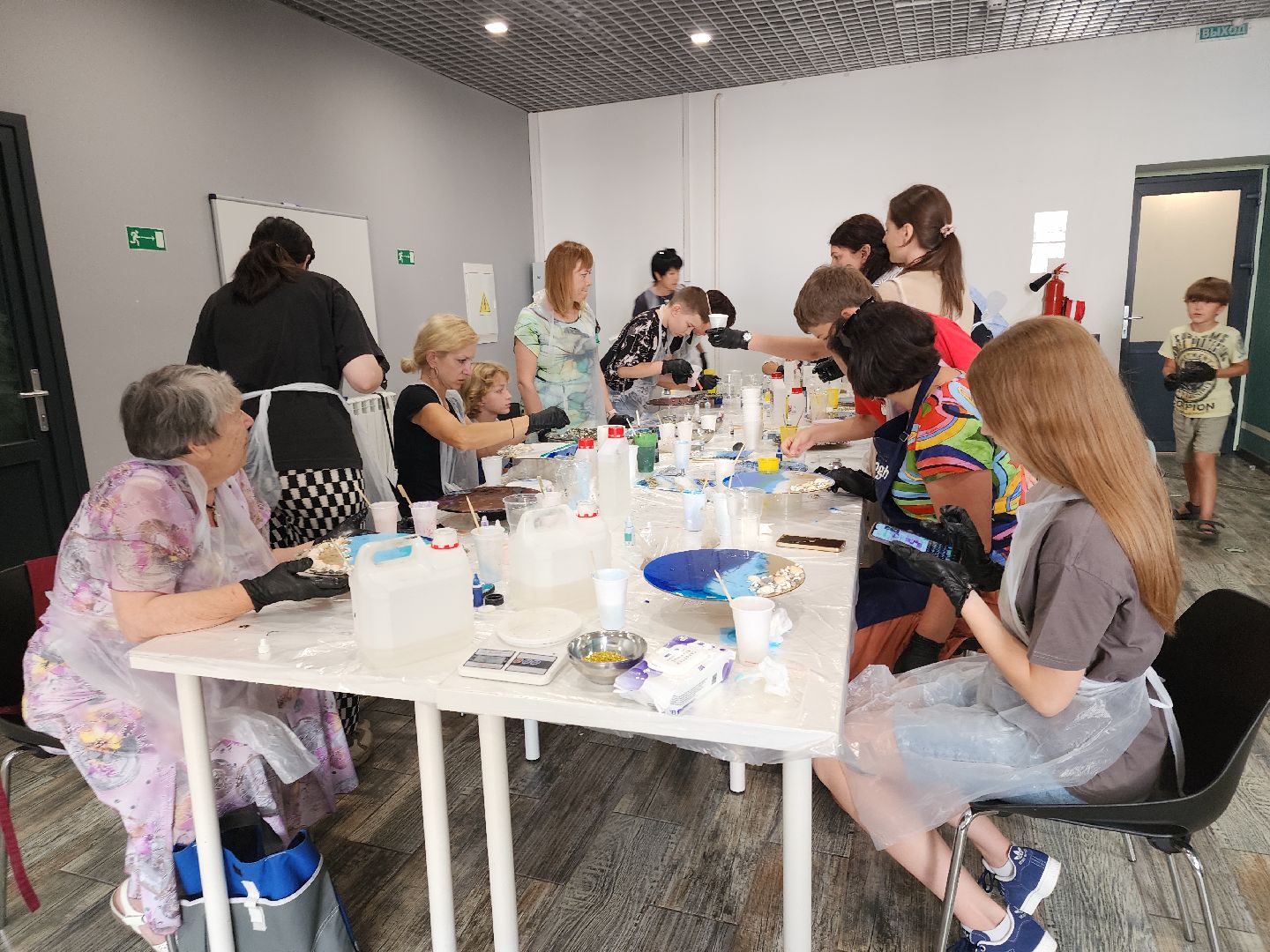 Черноголовка, День открытых дверей, мастер класс, эпоксидная смола,