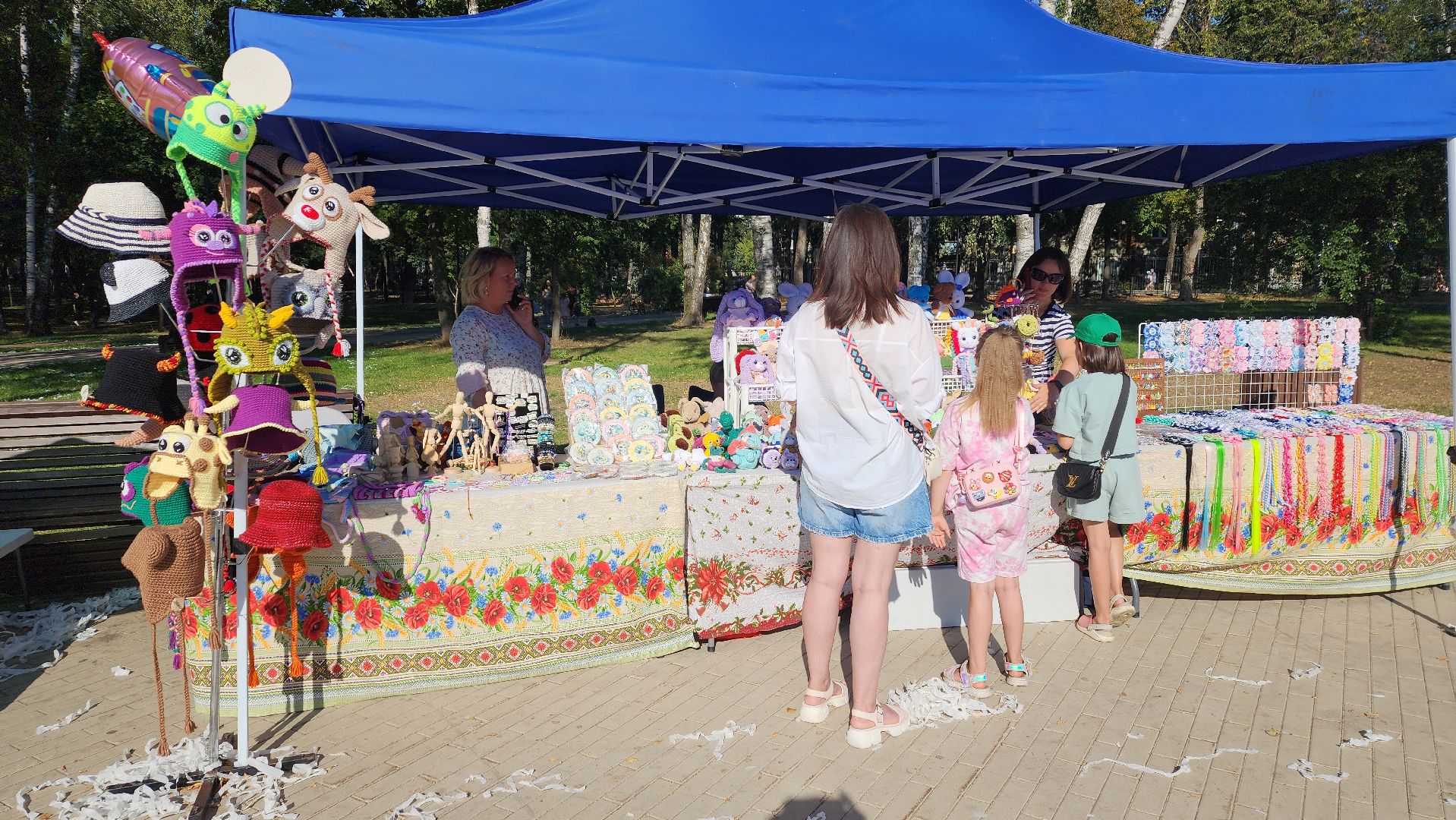 пушкино, многодетные, день знаний, мастер класс, центральный парк,