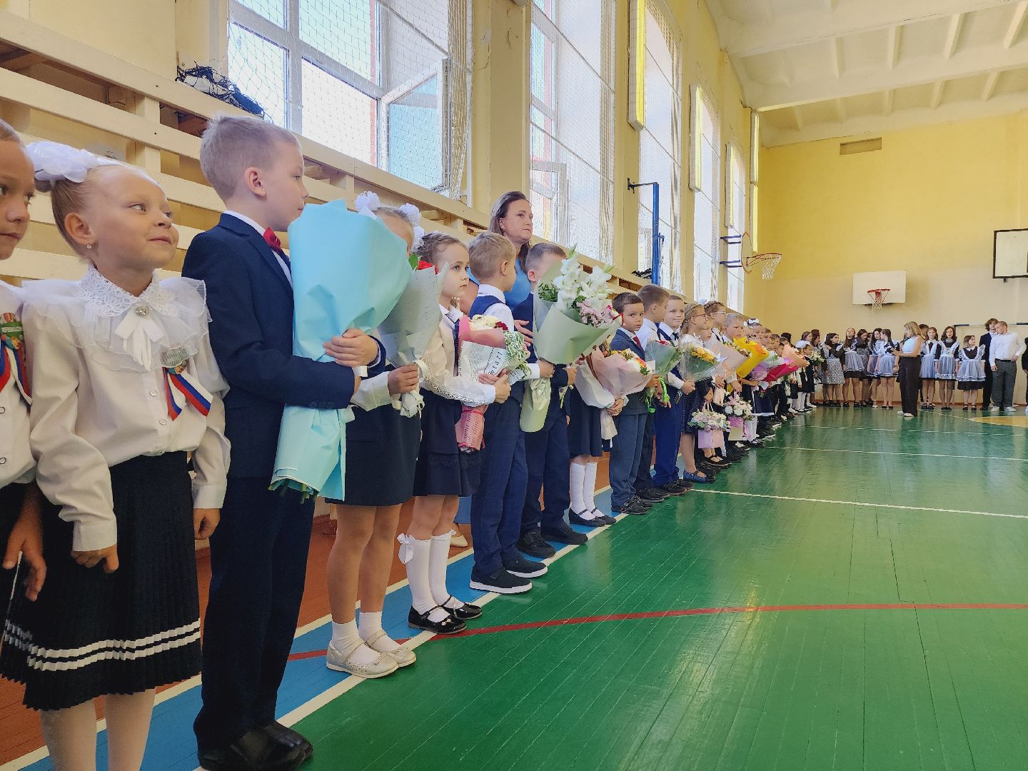 день знаний, школа, первоклассник, ремонт школы, георгиевская гимназия,