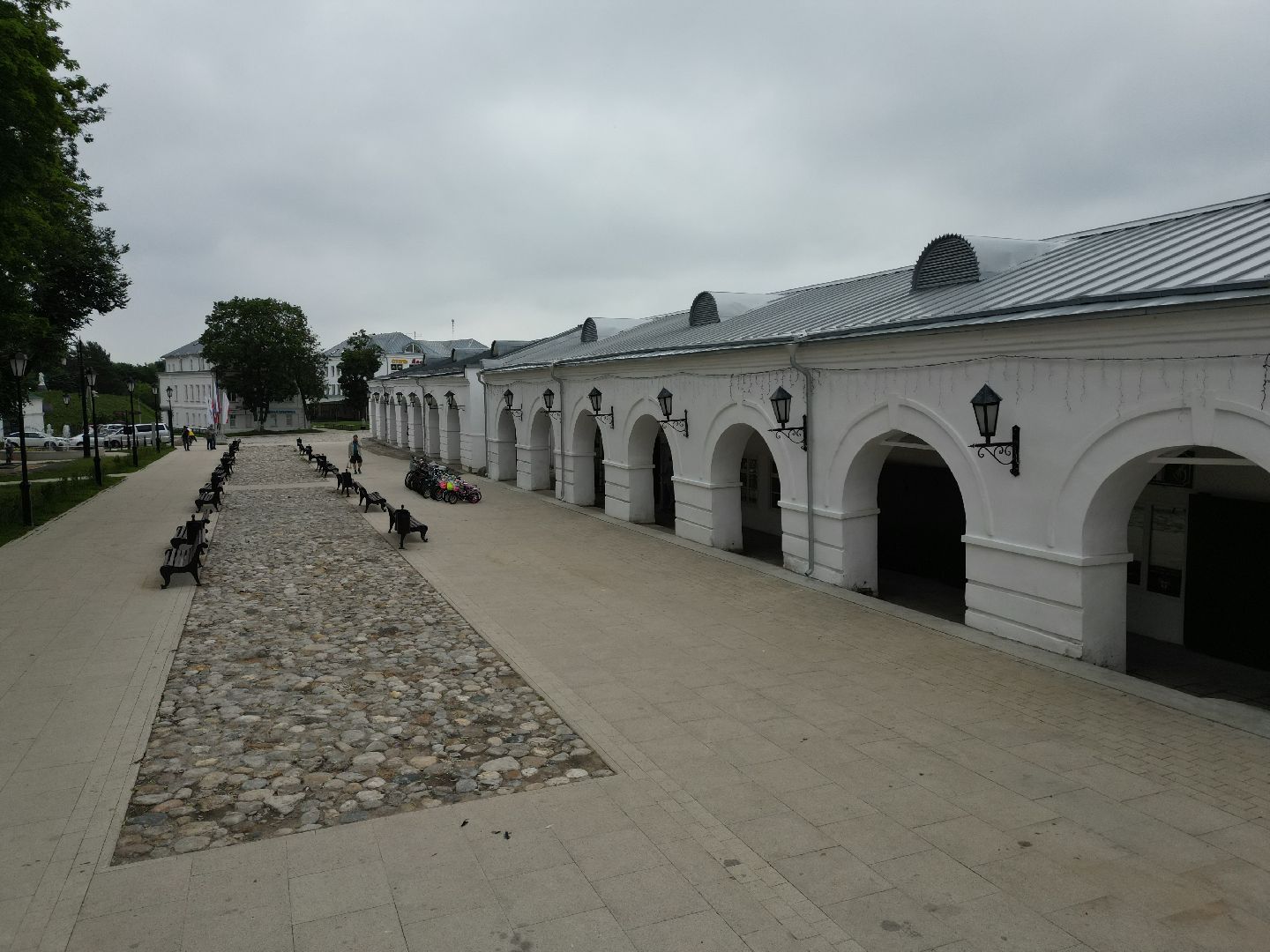 видео с коптера, торговые ряды, верея,