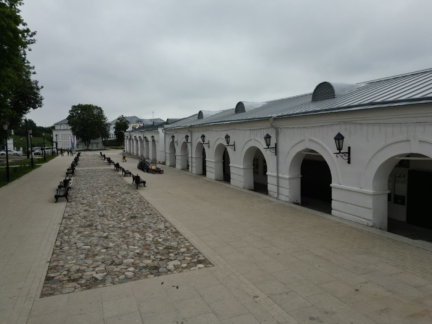 видео с коптера, торговые ряды, верея,