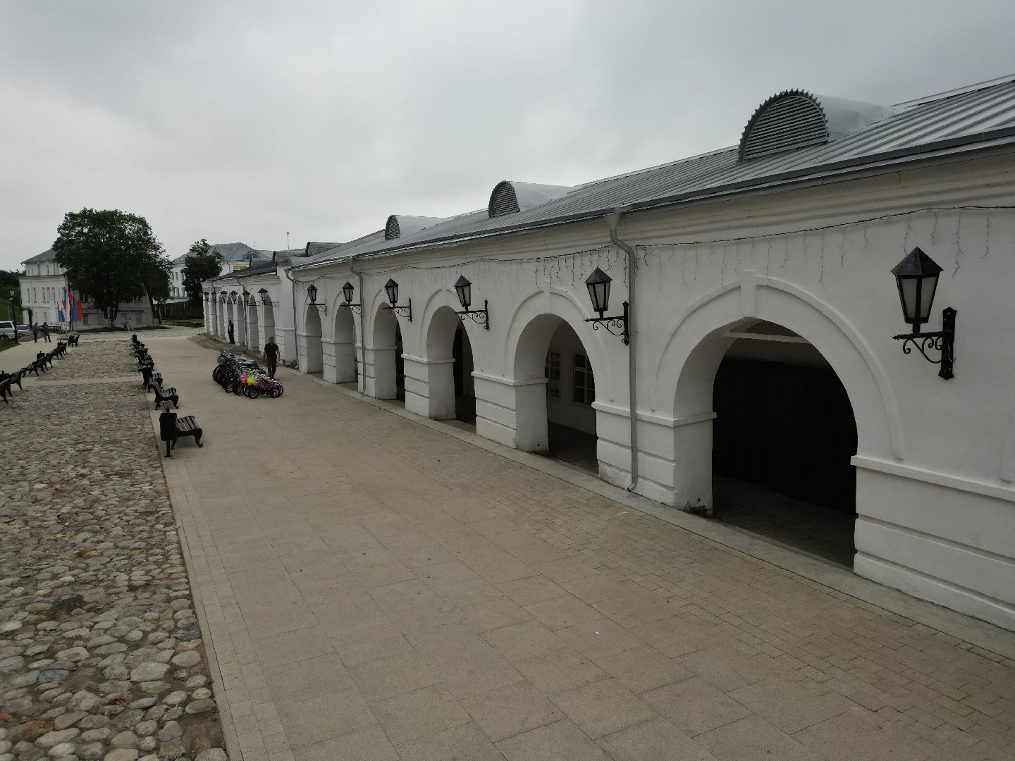 видео с коптера, торговые ряды, верея,