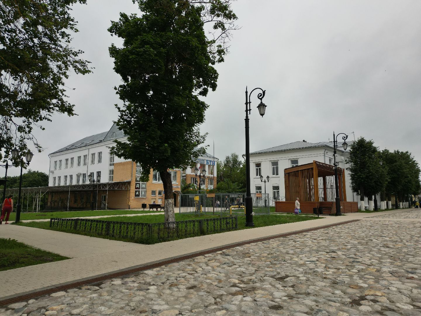 видео с коптера, площадь, верея,