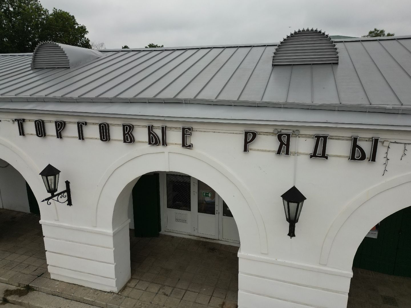 видео с коптера, площадь, верея,