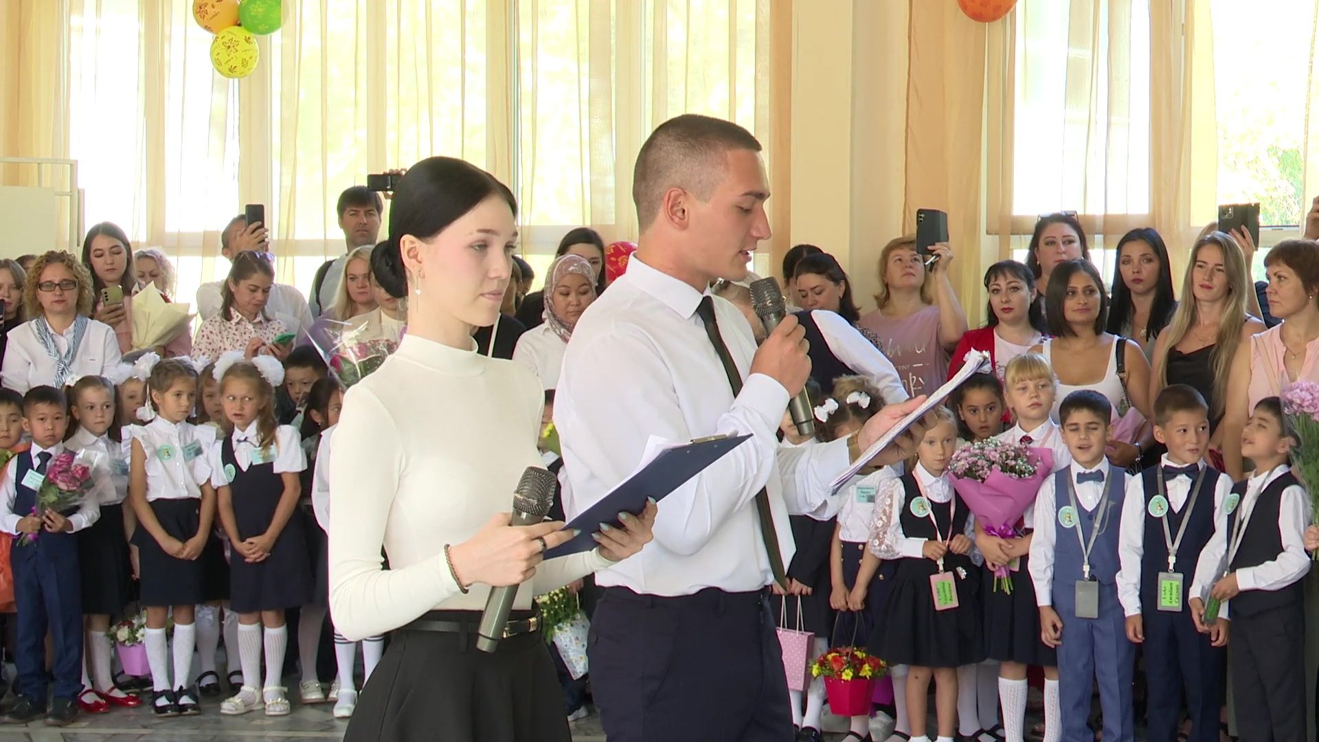 Реутов, образование, 1 сентября, школа 3, лиинейка, дети, День знаний,