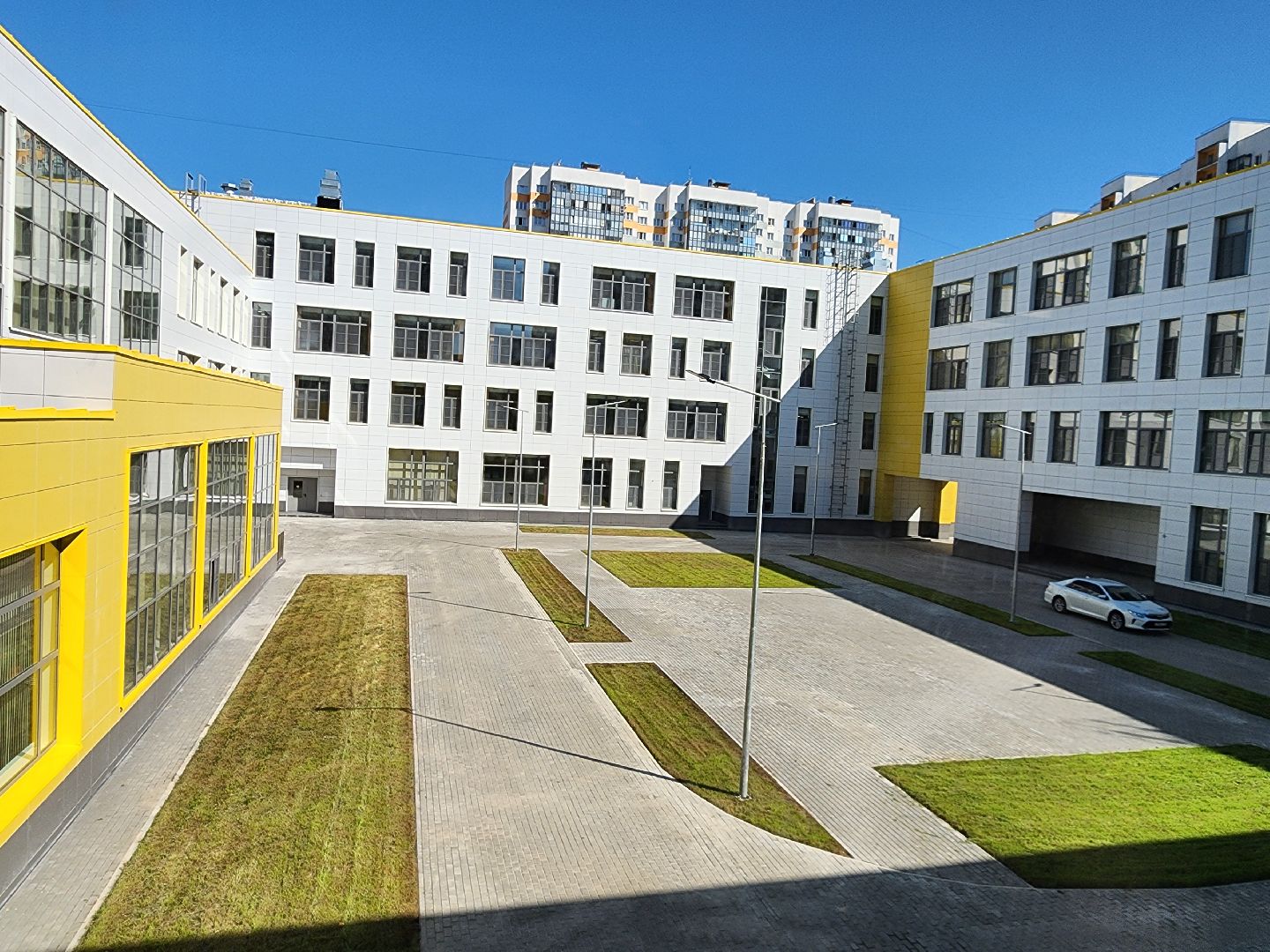 новый корпус, первый звонок,