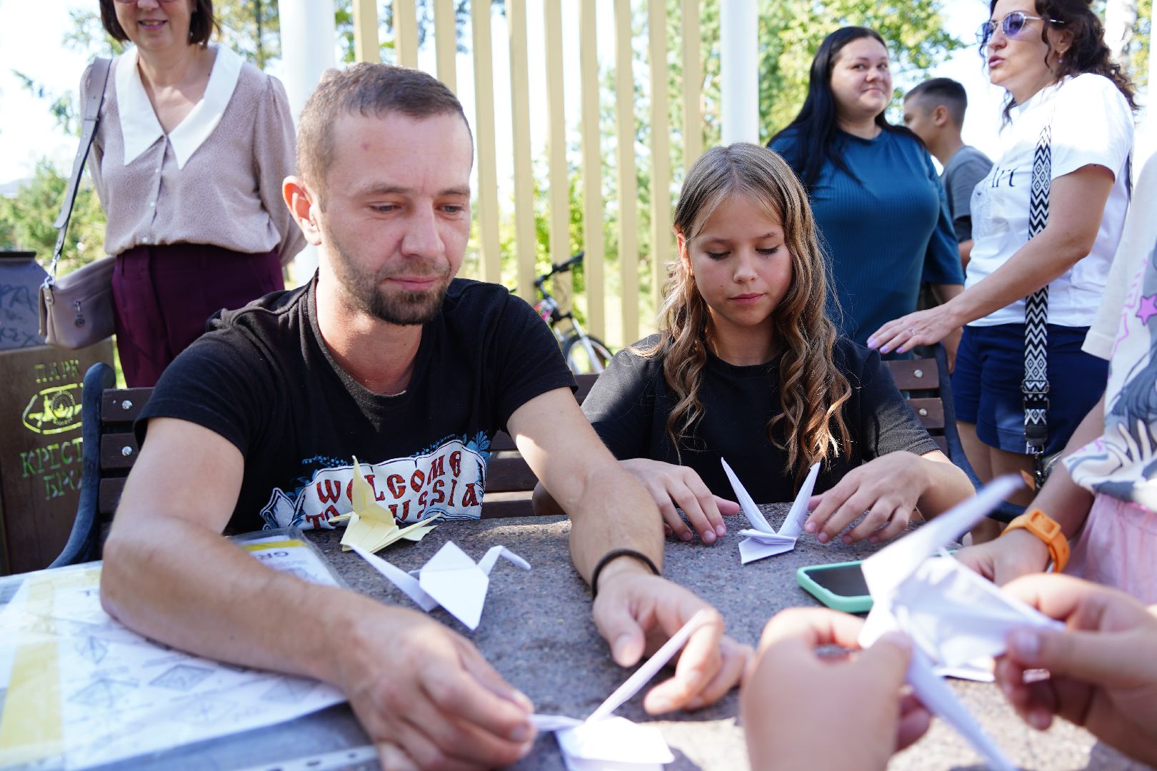 день знаний, парк знаний, Рошаль, парк Крестов брод, Большая Шатура, школьники,