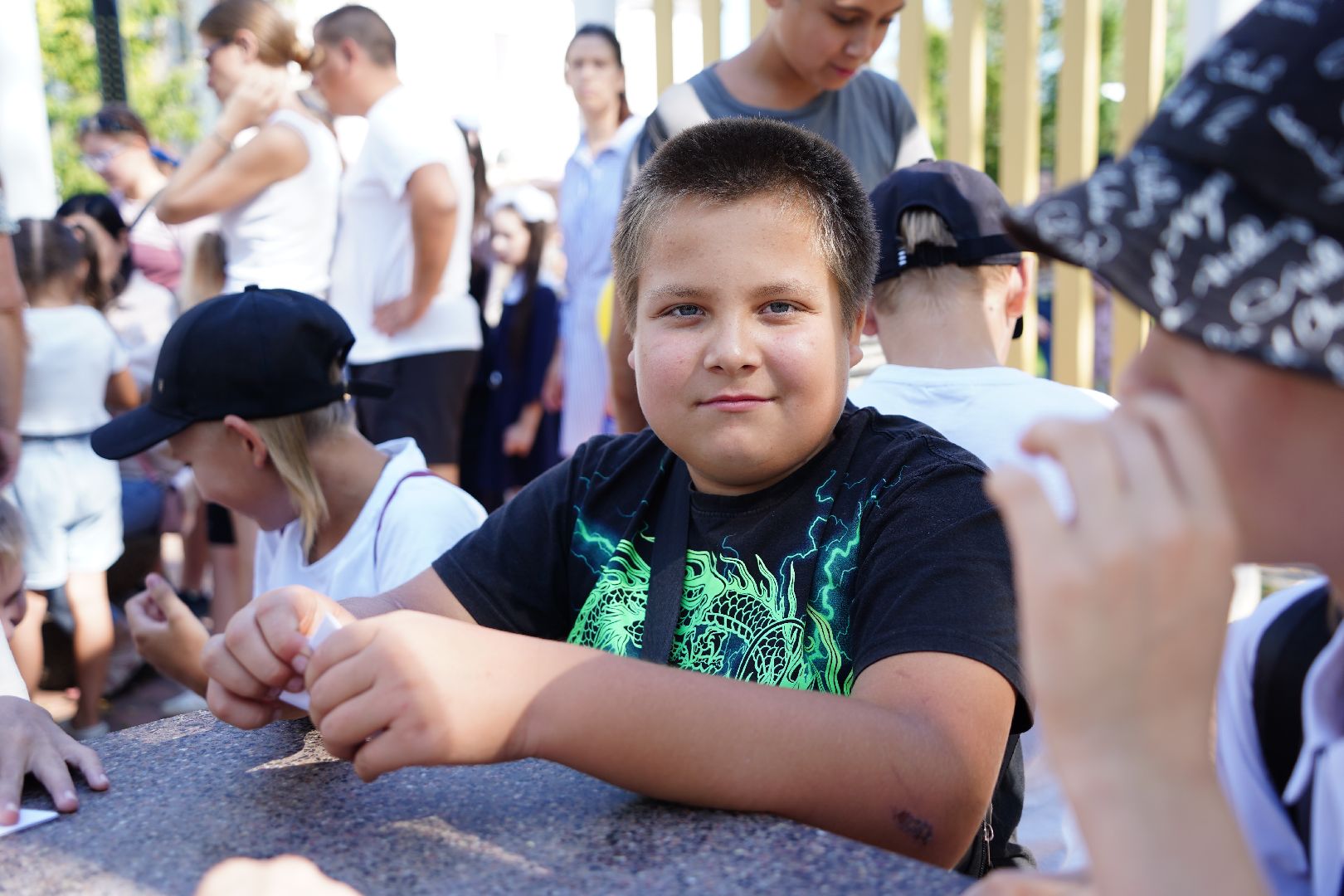 день знаний, парк знаний, Рошаль, парк Крестов брод, Большая Шатура, школьники,