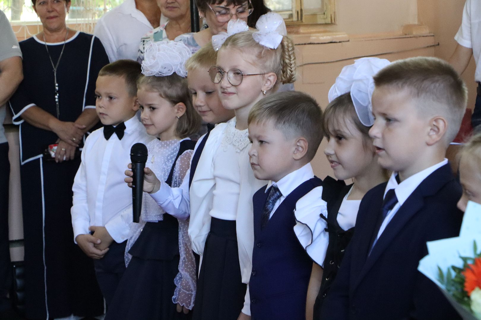 день знаний, совхозная сош, Серебряные пруды, глава городского округа,