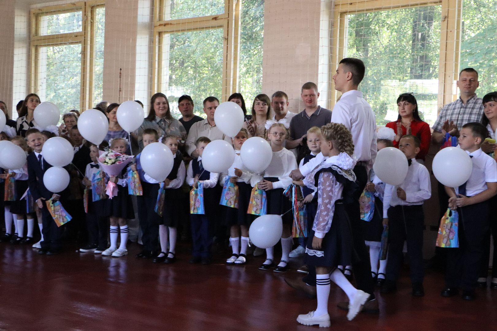 день знаний, совхозная сош, Серебряные пруды, глава городского округа,