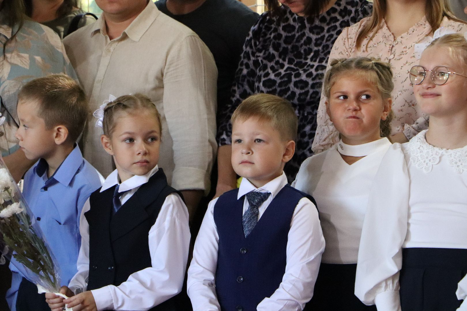 день знаний, совхозная сош, Серебряные пруды, глава городского округа,