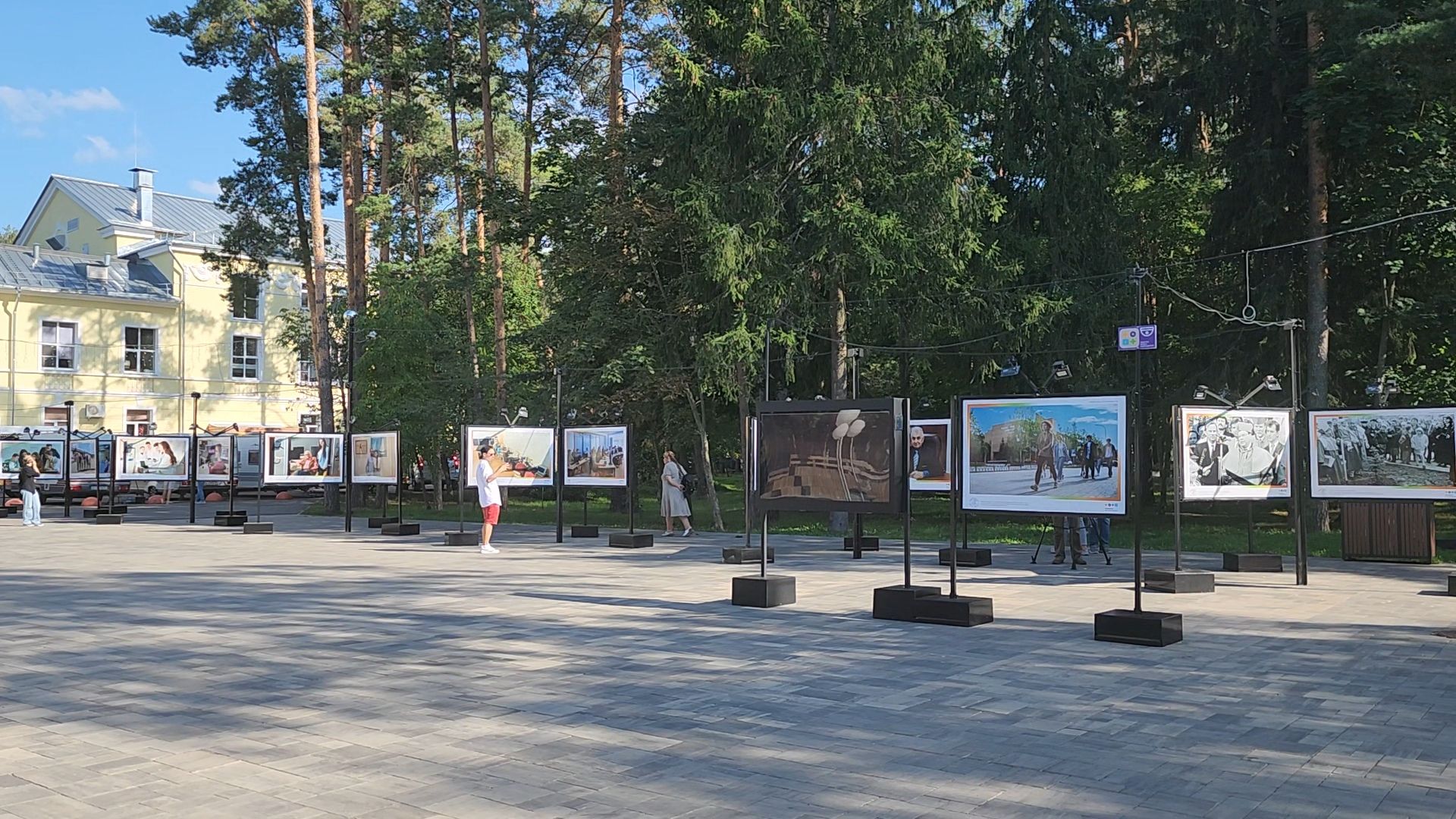 Дубна, Выставка, Университет Дубна, Юбилей, фотовыставка,