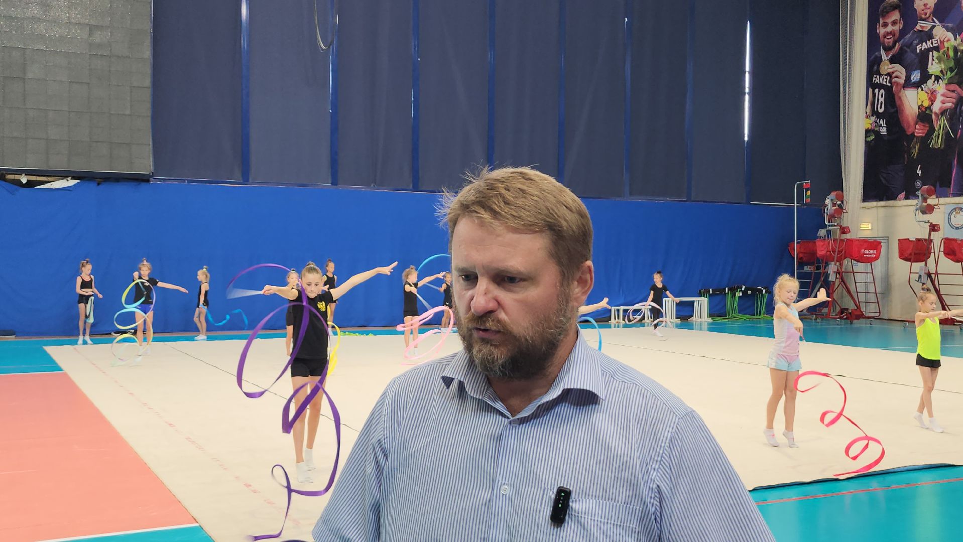 серпухов, поселок большевик, дс надежда, ремонт спортзала, Клубная улица,