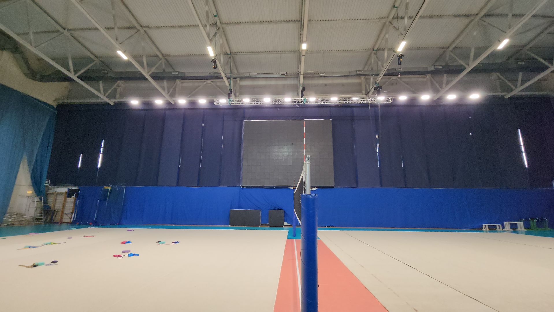 серпухов, поселок большевик, дс надежда, ремонт спортзала, Клубная улица,