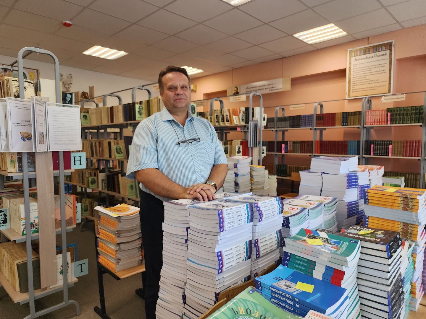 новый учебный год, школьная библиотека, Национальная электронная библиотека, Обухово, Богородский городской округ,