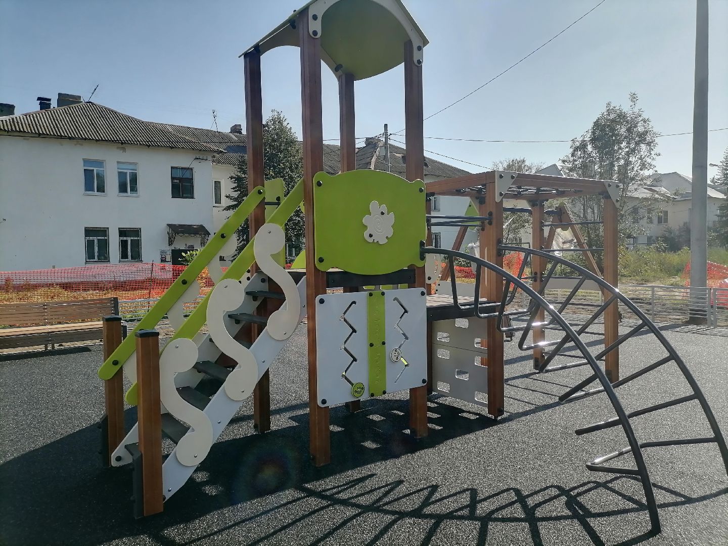 строительство детской площадки, демихово, орехово-зуевский округ, благоустройство дворов в подмосковье,