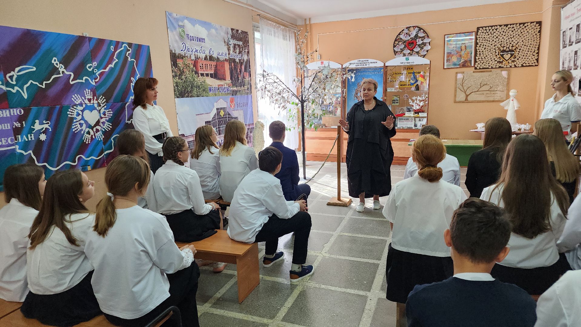 беслан, день солидарности в борьбе с терроризмом, дружба, протвино, сош 1, сош 1 беслан,