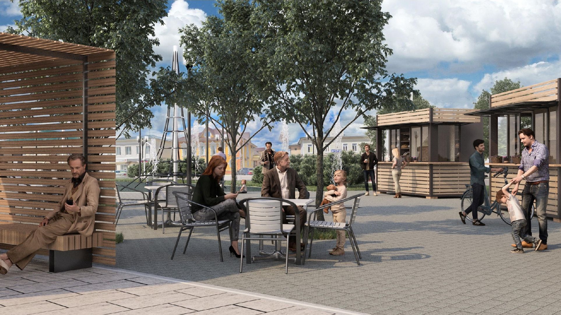 Талдом, Реконструкция площади Карла Маркса, Минблаго,