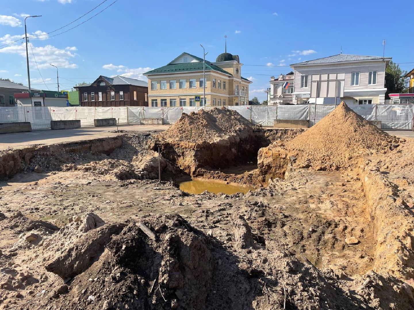 Талдом, Реконструкция площади Карла Маркса, Минблаго,