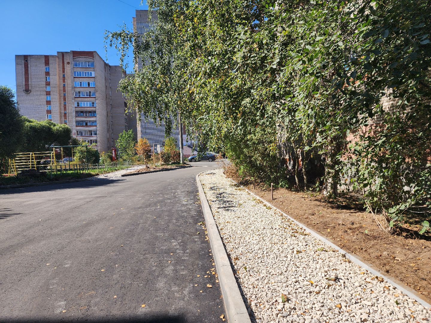 красноармейск, городской округ пушкинский, благоустроенная территория, комплексное благоустройство двора,