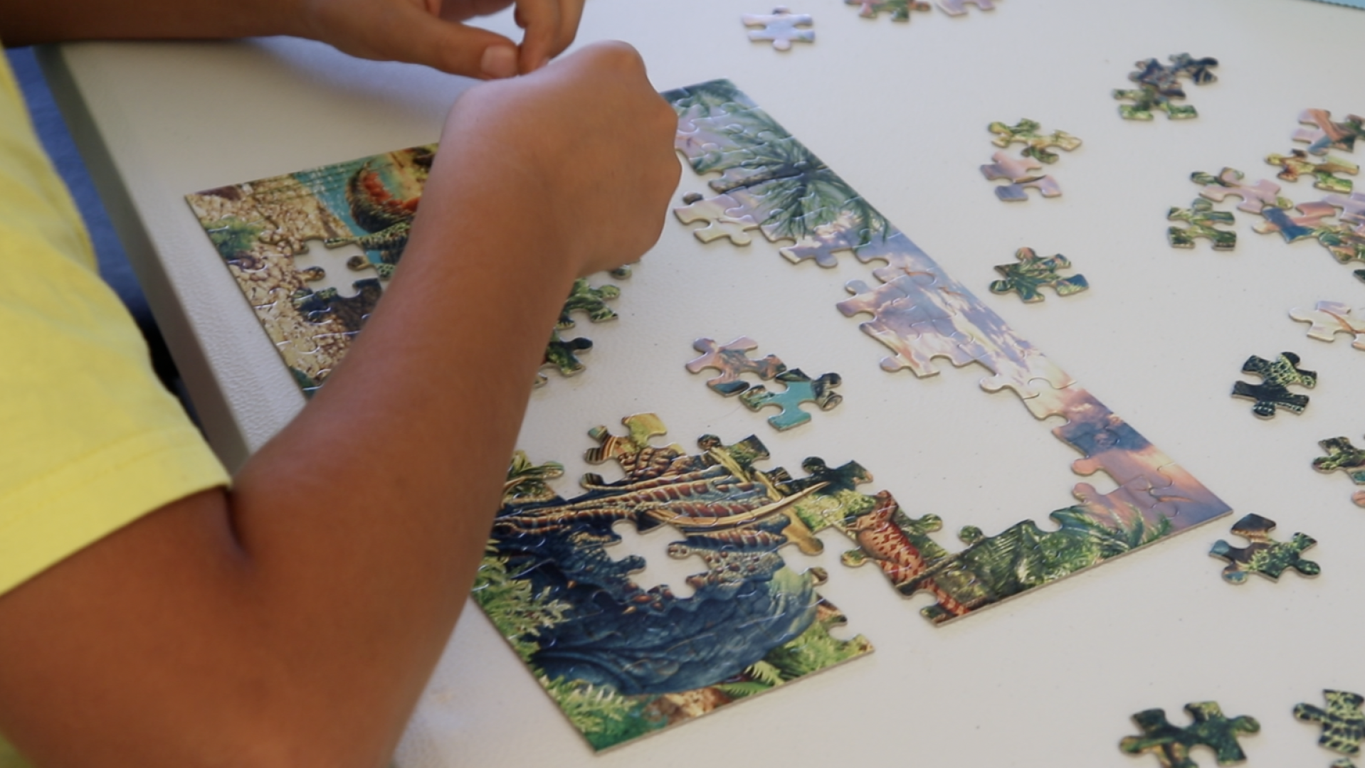 Клин, общество, спорт, пазлы, Чемпионат России по скоростной сборке пазлов, дети, Подмосковье,