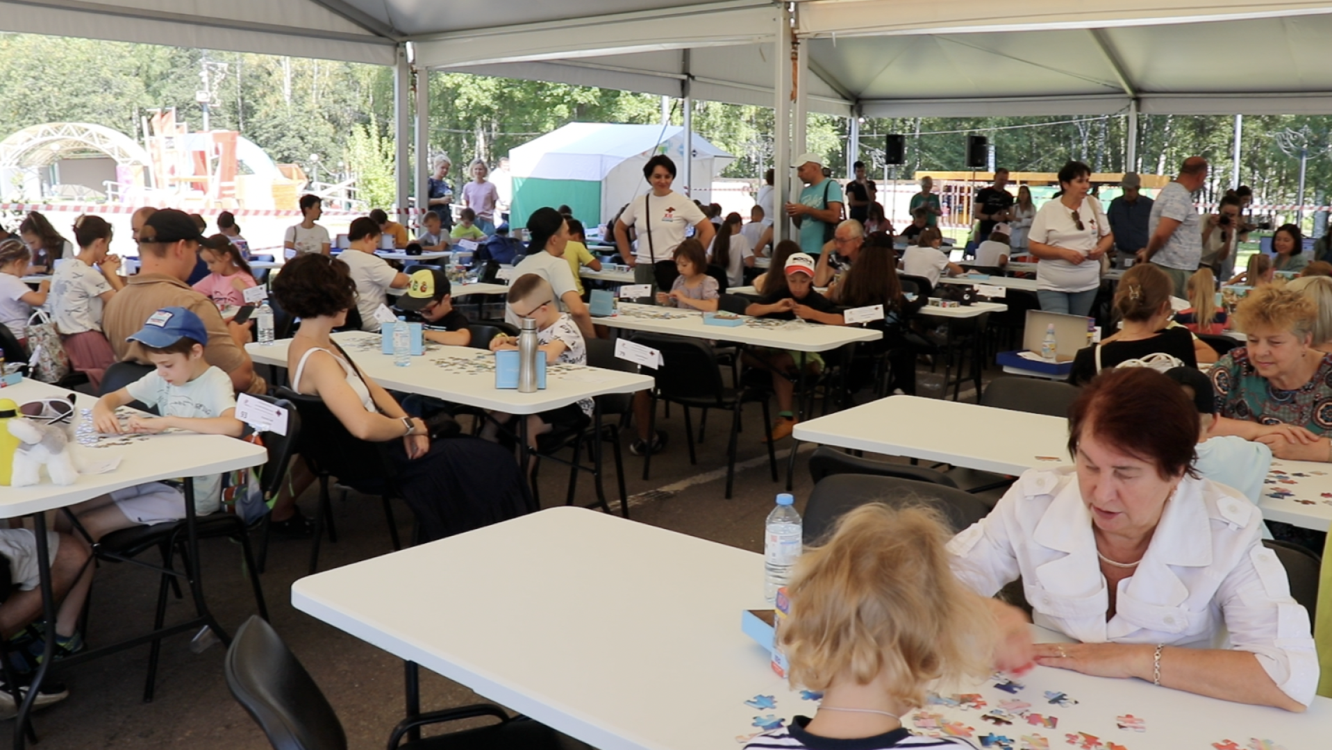 Клин, общество, спорт, пазлы, Чемпионат России по скоростной сборке пазлов, дети, Подмосковье,