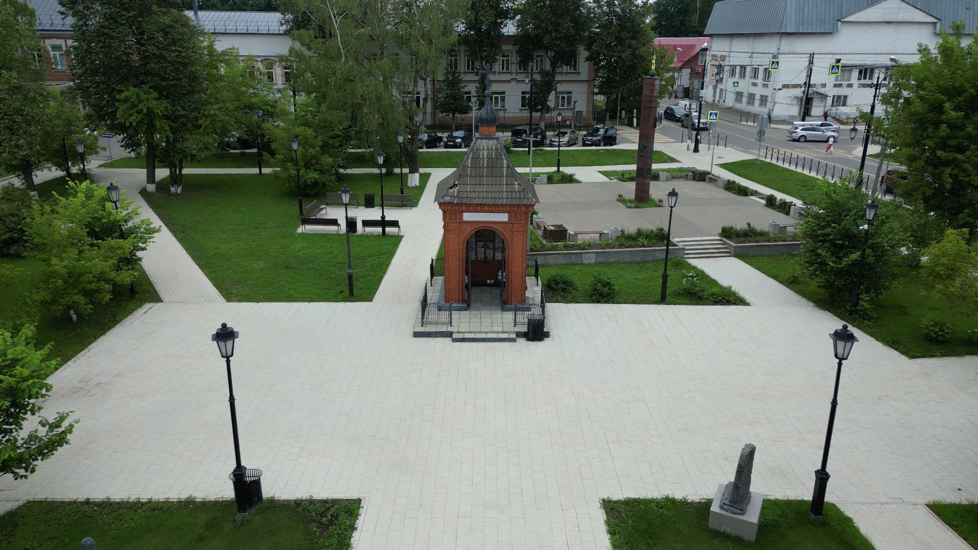 видео с коптера, верея,