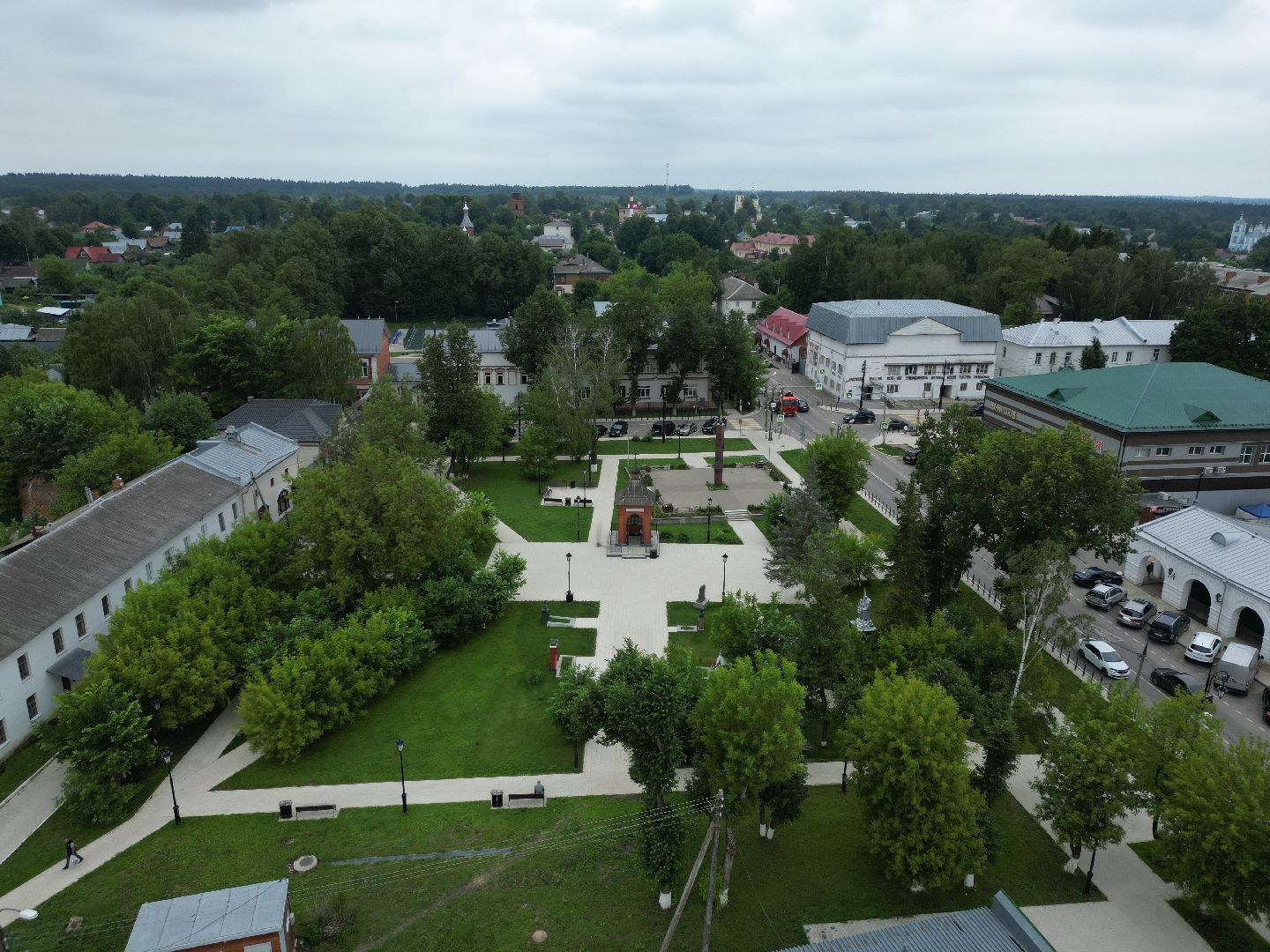 видео с коптера, верея,