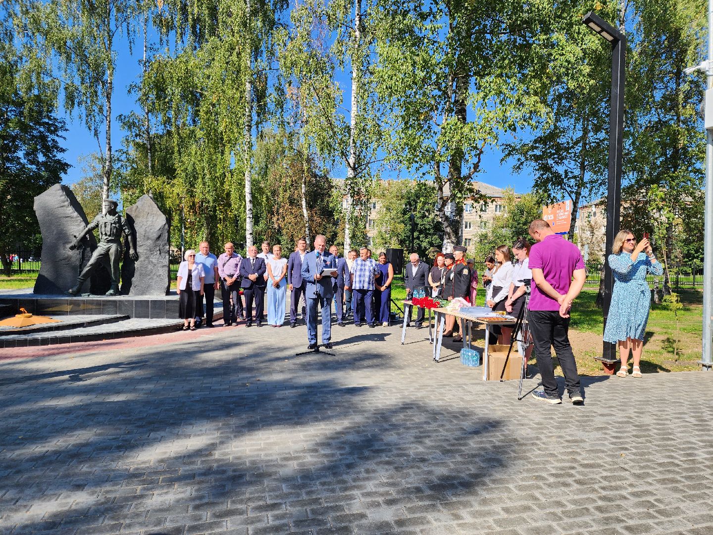 ногинск, митинг, беслан, день солидарности в борьбе с терроризмом, жители, общество, память,
