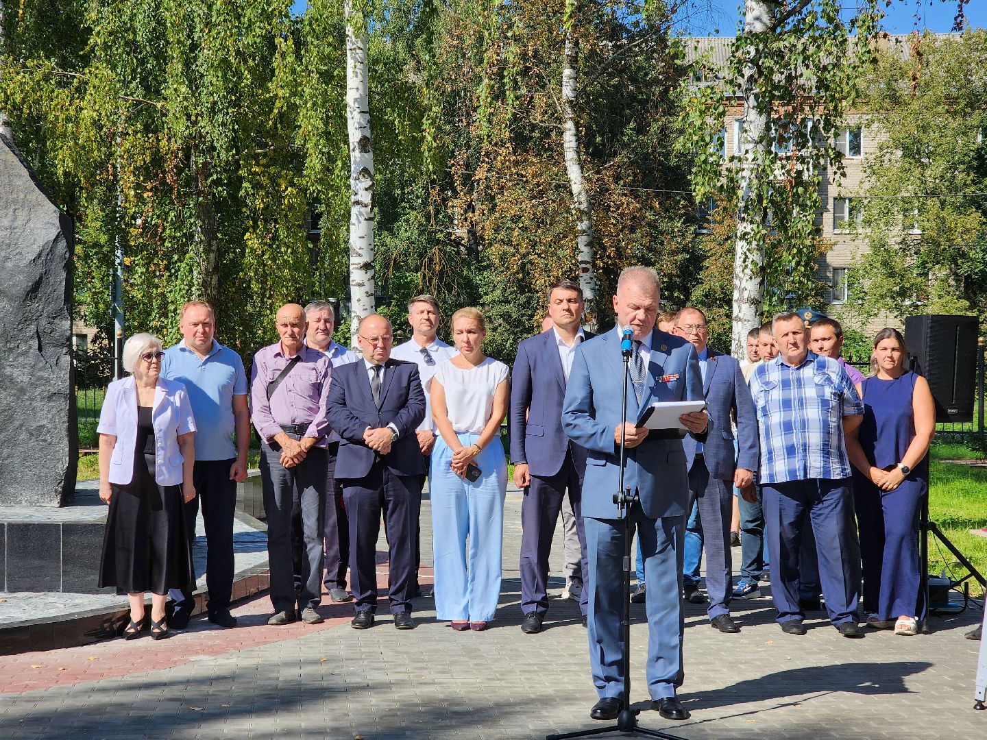 ногинск, митинг, беслан, день солидарности в борьбе с терроризмом, жители, общество, память,