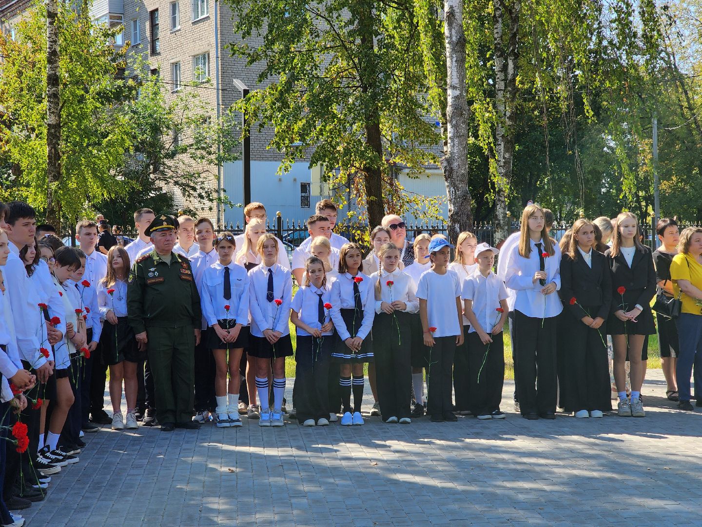 ногинск, митинг, беслан, день солидарности в борьбе с терроризмом, жители, общество, память,
