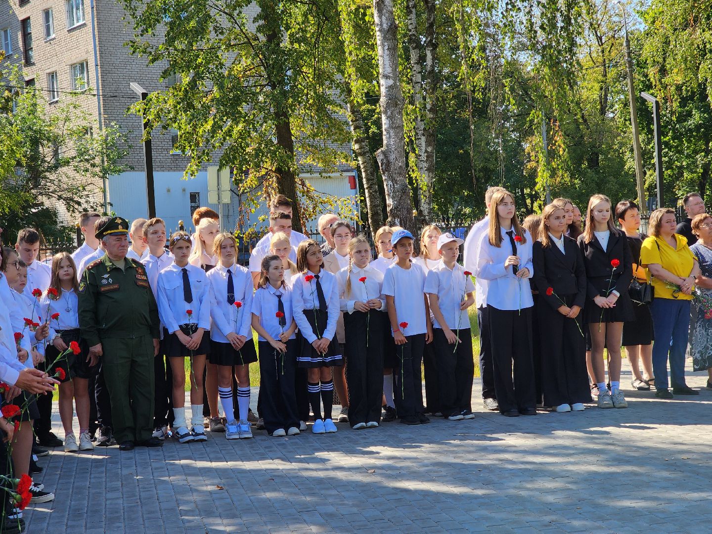 ногинск, митинг, беслан, день солидарности в борьбе с терроризмом, жители, общество, память,